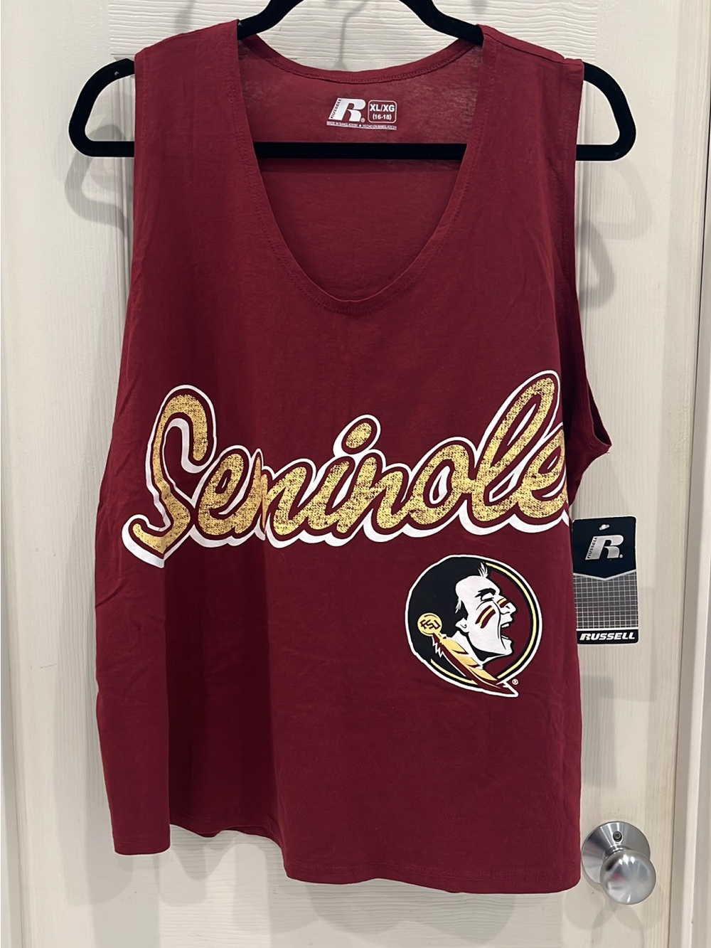 Women's Garnet Seminoles Sleeveless Tank